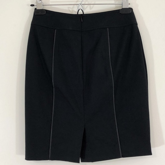 [129] NWOT ANN TAYLOR Black Skirt - Picture 2 of 5
